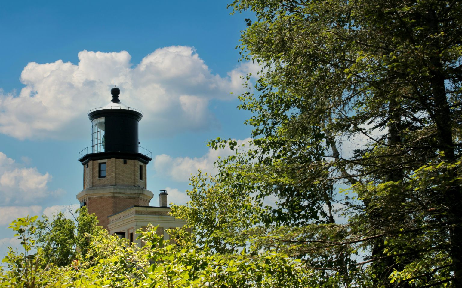 Split Rock Lighthouse overlooking Lake Superior in Minnesota